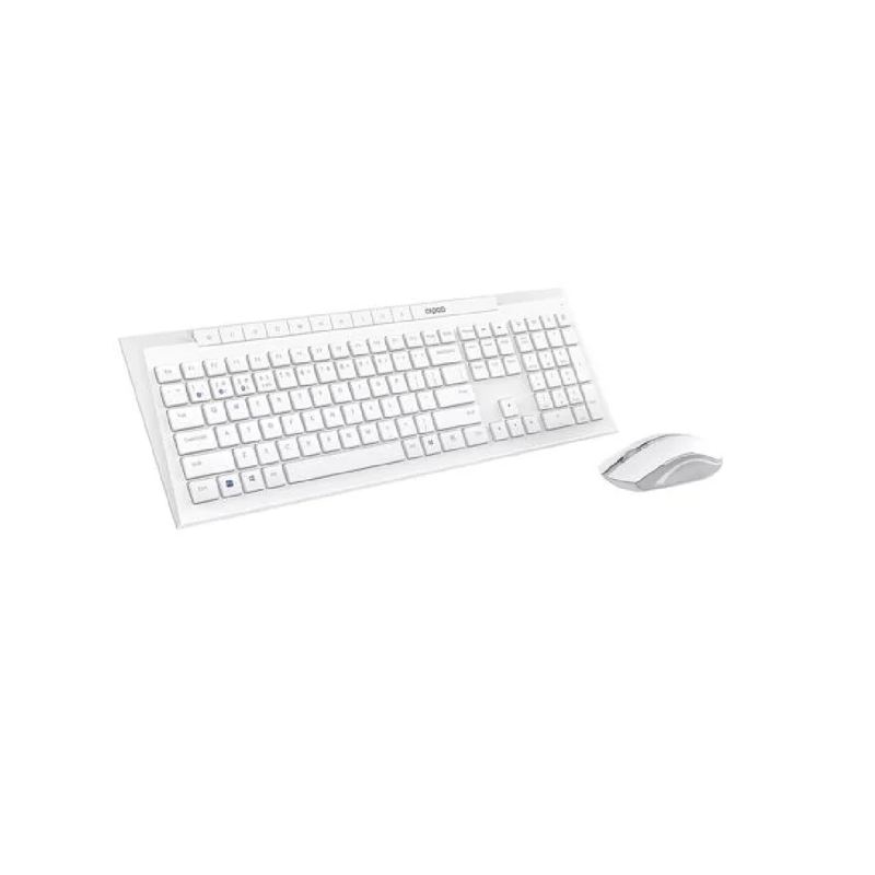 Rapoo 8210M Multi-Mode Wireless Keyboard & Mouse Combo white 2 