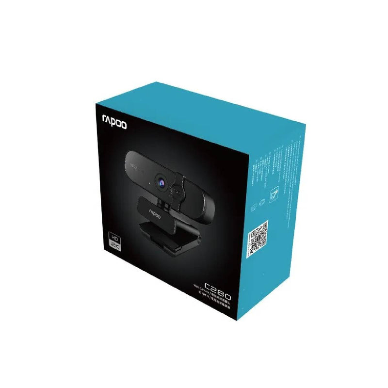 Rapoo C280 2K - HD Computer Camera - Black