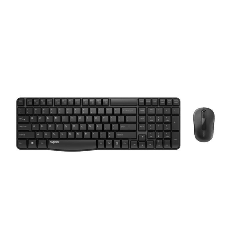 Rapoo Keyboard Combo - X1800S - Black 2