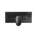 Rapoo NX2000, Keyboard Combo Spill-Resistant keyboard and Mouse Design - Black