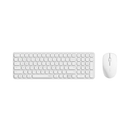 Rapoo Ultra-Slim Multi-Mode Wireless Keyboard & Mouse Combo - 9320M white 
