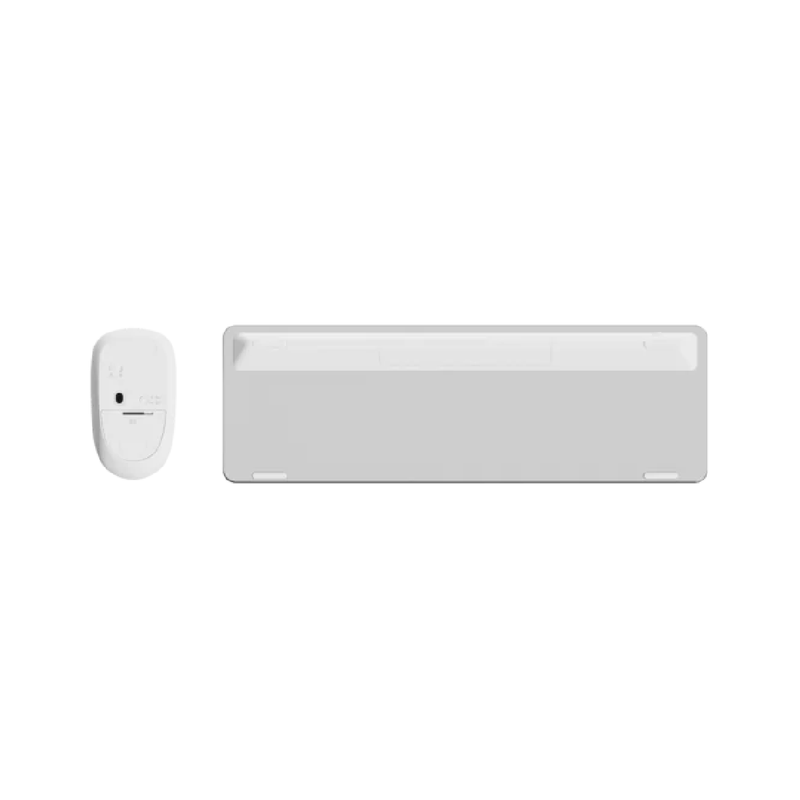 Rapoo Ultra-Slim Multi-Mode Wireless Keyboard & Mouse Combo - 9320M white 3