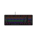 رابو V500برو 87 لوحة مفاتيح الألعاب الميكانيكية - أسود