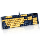 رابو V500 برو لوحة مفاتيح الألعاب الميكانيكية سيريز 104 - أزرق/أصفر
