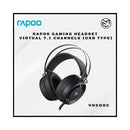Rapoo VH500C Virtual 7.1 Channels Gaming Headset - Black