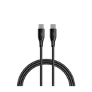 RavPower Cable -1.2m-60w Nylon Braid USB-C to USB-C - RP-CB1029 - Black