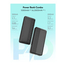 RavPower PD 20W 10000mAh + 20000mAh Power Bank - Combo - Black