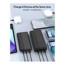RavPower PD 20W 10000mAh + 20000mAh Power Bank - Combo - Black
