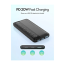 RavPower PD 20W 10000mAh 3-Port Power Bank, Fast Charging, Universal Compatibility - Black