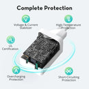 شاحن حائط راف باور بي دي بايونير 20 واط بمنفذين - أبيض