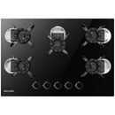 Raylamon JY-MG5001 Built-in Gas Hob 8mm Tempered Glass - Black