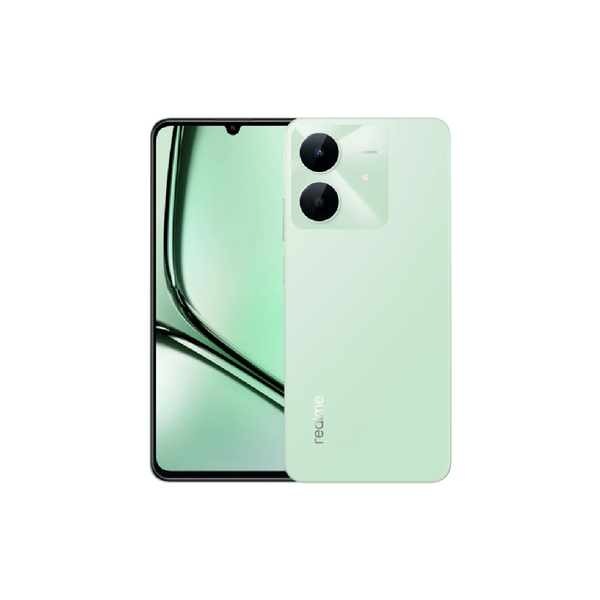 Realme Note 60X Dual SIM, 128GB, 4GB RAM, 4G LTE - Wilderness Green