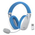 Redragon H878 Skuld Pro Lightweight Wireless Gaming Headset - Blue/White