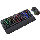 Redragon K555-RGB BA Mechanical Keyboard & Mouse 2 in 1 Set - Black