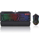 Redragon K555-RGB BA Mechanical Keyboard & Mouse 2 in 1 Set - Black