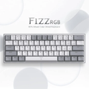 Redragon K617 Fizz RGB Wired Mechanical Gaming Keyboard - White/Gray