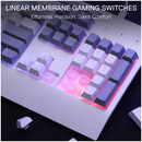 Redragon S151 Gaming Essentials Wired Keyboard & Mouse Bundle - White/Gray