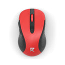 Redragon BM-2638 Wireless Mouse, Up to 2400 DPI red
