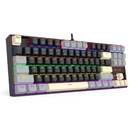 Redragon K552LGY-R Kumara Red Switch Rainbow LED Mechanical Gaming Keyboard