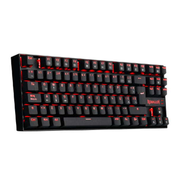 Redragon Kumara Red Switch Rainbow LED Mechanical Gaming Keyboard - Black