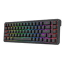 Redragon K709 NOVA 65% Wired Gasket RGB Gaming Mechanical Keyboard - Black