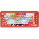 Redragon Ucal K673 Pro, 75% Wired+2.4Ghz+BT Mechanical Keyboard Anime Theme