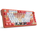 Redragon Ucal K673 Pro, 75% Wired+2.4Ghz+BT Mechanical Keyboard Anime Theme