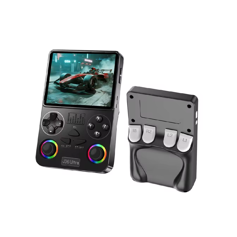 Retro J36 Ultra Handheld Gaming - Black