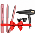 Rush Brush X1 Lite Straightener, PTC Heater for Fast Heat Up, Automatic Lock + Rush Brush D2 Pro 2500W Gift🎁