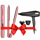 Rush Brush X1 Lite Straightener, PTC Heater for Fast Heat Up, Automatic Lock + Rush Brush D2 Pro 2500W Gift🎁