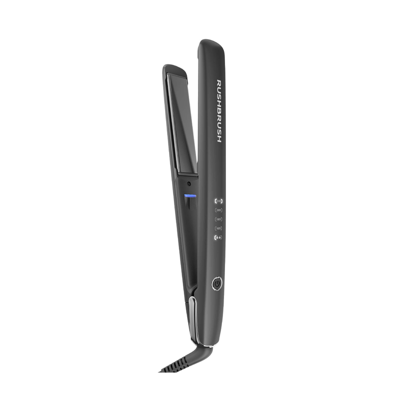 Rush Brush X3 Glam Hair Straightener - Black