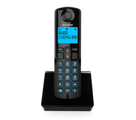Alcatel S250 Cordless Telephone - Black