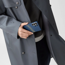 حافظة PITAKA منسوجة باللمس لهاتف Samsung Galaxy S25 Ultra، بدون مشكلة - أزرق 