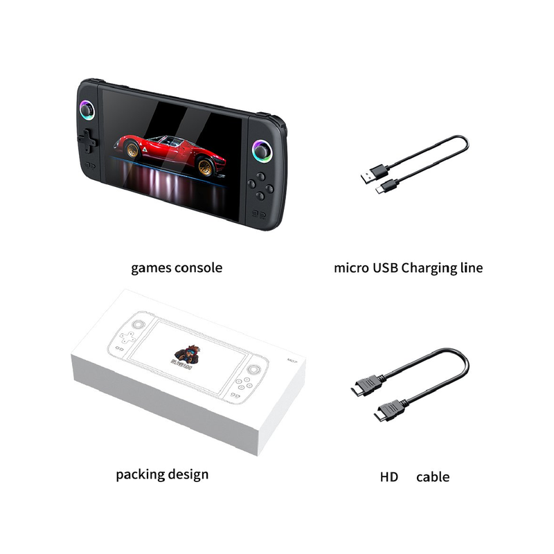 SJGAM M27 Handheld Game - Black