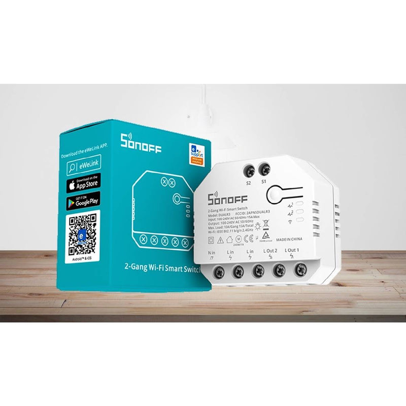 SONOFF DUALR3 2-Gang Smart Switch


