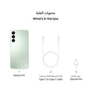 Samsung Galaxy A16, Dual SIM, 128GB, 4GB RAM, 4G LTE - Light Green