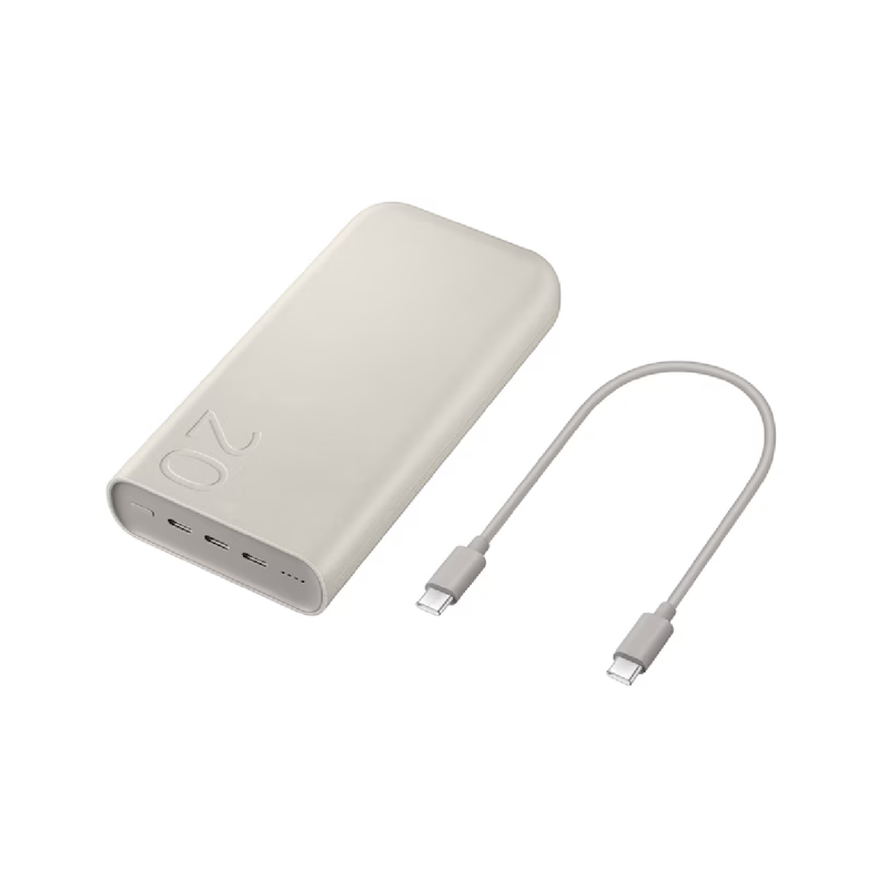 Samsung 45W PD 20000mAh Power Bank - Beige