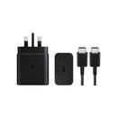 Samsung 45W 3Pin Power Adapter - Low Standby - Cable 1.8m - USB-C Cable - Black