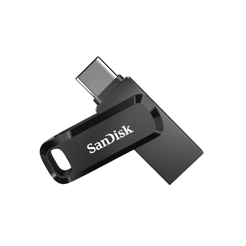 محرك أقراص فلاش SanDisk Ultra Dual Drive GO USB Type-C بسعة 64 جيجابايت