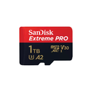 SanDisk Extreme Pro 1TB micro SDXC UHS-I Card with Adapter 200-140MB - Black