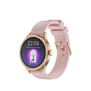 Scykei Feel Smart Watch 1.27'' Semi AMOLED Display Bluetooth 5.2,Waterproof (Dual Strap) - Gold