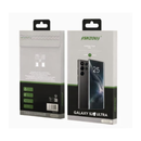 سنزو لسامسونج S24 ألترا حماية شاشة، قوي ومتين، سهل التركيب - شفاف