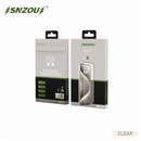 سنزو لايفون 17 برو ماكس حماية شاشة، قوي ومتين، سهل التركيب - شفاف