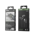 سينزو SN-006 ديب باس سماعات أذن سلكية تايب-سي مزودة بميكروفون - أسود