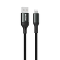 Snzou SN-132 SmartCharge 3A USB-A to Lightning 1m Cable - Black