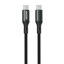 سينزو SN-133 باور سنيك كابل 100 واط تايب-سي إلى تايب-سي بطول 1 متر - أسود