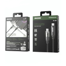 سنزو SN-155 كابل من النوع C إلى النوع C بقوة 60 واط مع خاصية الإيقاف التلقائي السريع والآمن - أسود