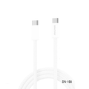 Snzou SN-168 UltraFast 240W Type-C to Type-C 2m Cable - White