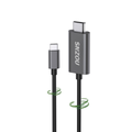 Snzou SN-52 HDConnect Type-C to HDMI 2m Cable - Gray