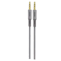 Snzou SN-90 AUX Line 3.5 Plug to 3.5 Plug 1m, Hifi Sound - Gray